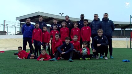 Entraînement entre les gardiens et les gardiennes de but du SMCaen  (12/01/2022)