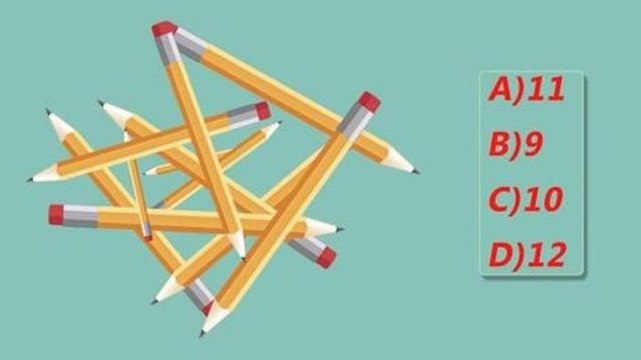 Combien voyez-vous de crayons sur l'image