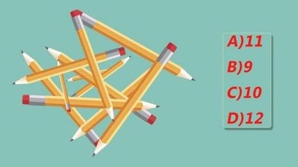 Combien voyez-vous de crayons sur l'image