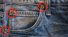 A quoi servent les petits boutons sur les poches des Jeans