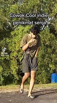VIDIO TIKTOK VIRALL COWOK COOL PENIKMAT SENJA