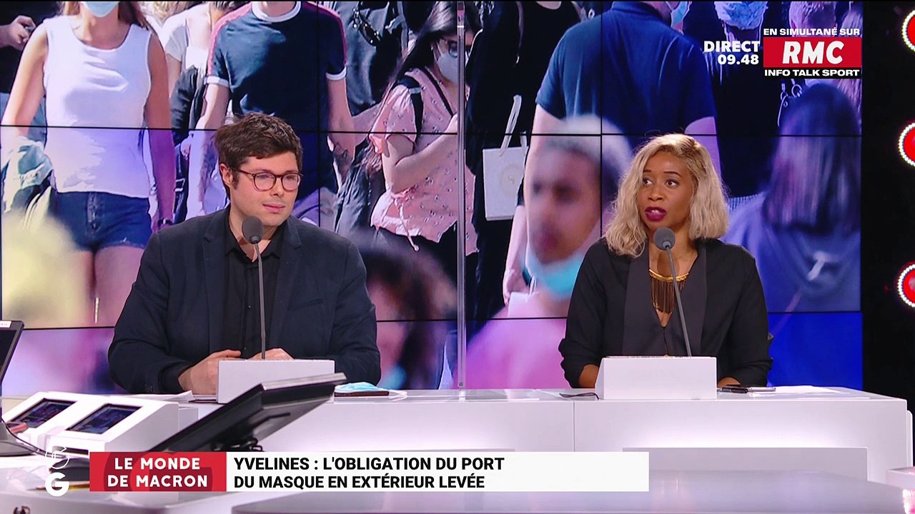 Le monde de Macron : Yvelines, l'obligation du port du masque en extérieur levée  -13/01