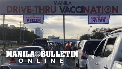 Manila to hold 24-hour drive-thru booster vaccination program