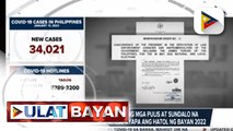 Pres. Duterte, inatasan ang mga pulis at sundalo na panatilihing malinis at mapayapa ang Hatol ng Bayan 2022