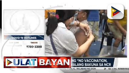 DOTr, ipinagtanggol ang “No vaccination, No ride policy” sa mga walang bakuna sa NCR
