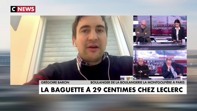 Grégoire Baron : «On ne peut pas survivre avec des baguettes à 29 centimes»