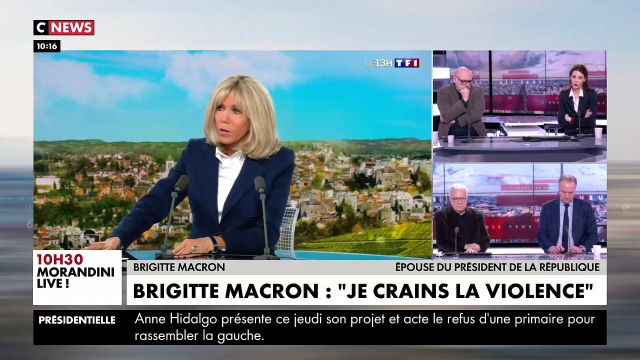 Brigitte Macron dit "craindre la haine" pendant la campagne présidentielle, se gardant toutefois de s'exprimer sur la probable candidature d'Emmanuel Macron