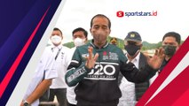 Presiden Jokowi Tinjau Kesiapan Sirkuit Mandalika  Jelang MotoGP 2022