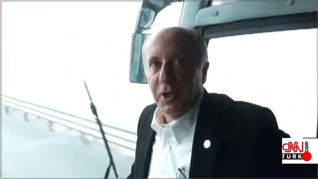 Muharrem İnce şiir okuyarak yola çıktı