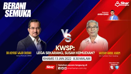 [LIVE] KWSP: Lega sekarang, susah kemudian?