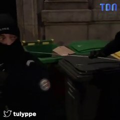 Violence lors d'un blocus