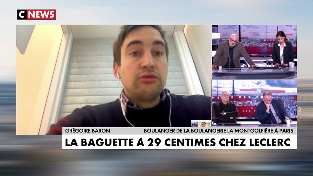 Leclerc plafonne le prix de la baguette de pain à 29 centimes d'euros - Agriculteurs et boulangers s’indignent et dénoncent une campagne "démagogique et destructrice de valeurs"