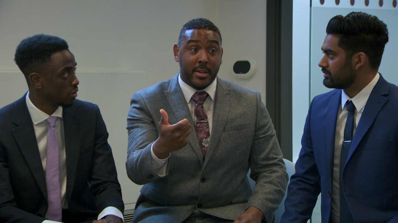 The Apprentice candidates try to get kids brushing their teeth