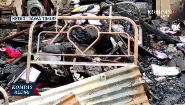 Rumah Pendeta Dan Gudang Gereja di Kediri Ludes Terbakar