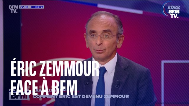 Retour sur les grandes déclarations d'Eric Zemmour dans Face à BFM