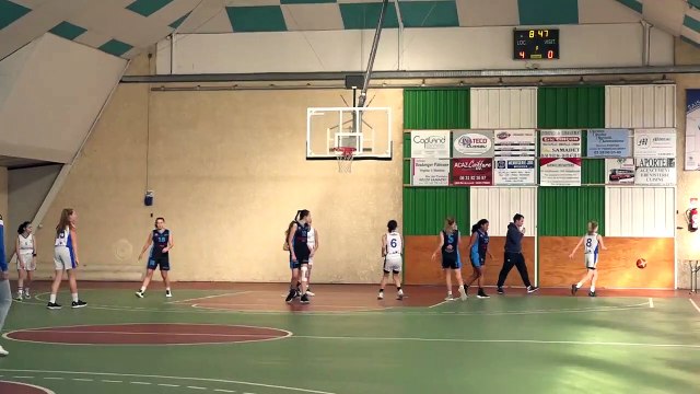 15.01.2022 U 15 Minimes F Tursan Basket Chalosse - St Martin d Oney 1e Partie