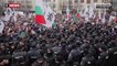Bulgarie : des anti-vaccins tentent de prendre d'assaut le parlement
