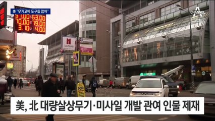 美 “우리 무기고에 무기 많다”…北 ‘미사일 개발’ 즉각 제재