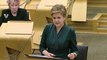 Nicola Sturgeon makes a sly remark about Scottish Tories Leadership