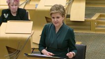 Nicola Sturgeon makes a sly remark about Scottish Tories Leadership