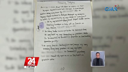 NBI, inihahanda na ang kasong isasampa sa balikbayan na 'di dumaan... | 24 Oras