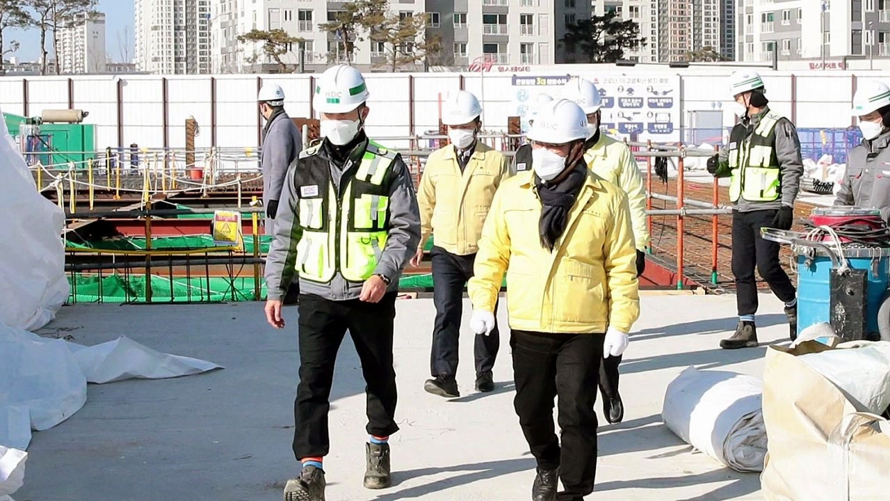 [인천] 인천 미추홀구, 현대산업개발 시공 건설현장 긴급 안전 점검 / YTN