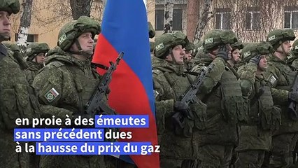 Kazakhstan: les forces russes se retirent du pays après des émeutes sans précédent