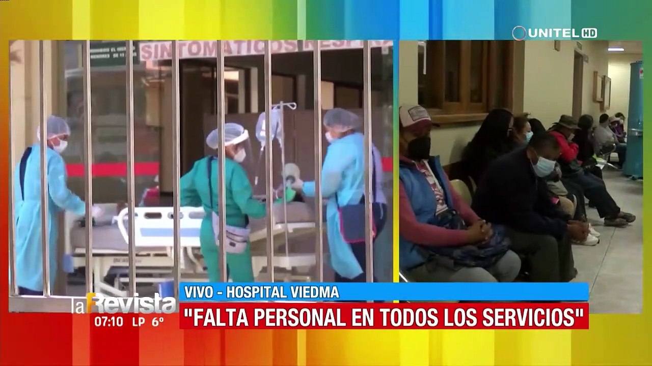 55 bajas por contagios de Covid y hacinamiento pone en emergencia al Hospital Viedma en Cochabamba