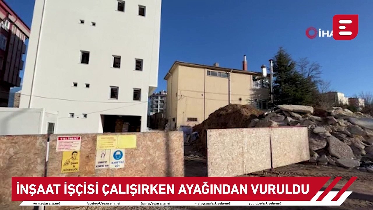 Eskişehir'de inşaatta silahlı saldırı!