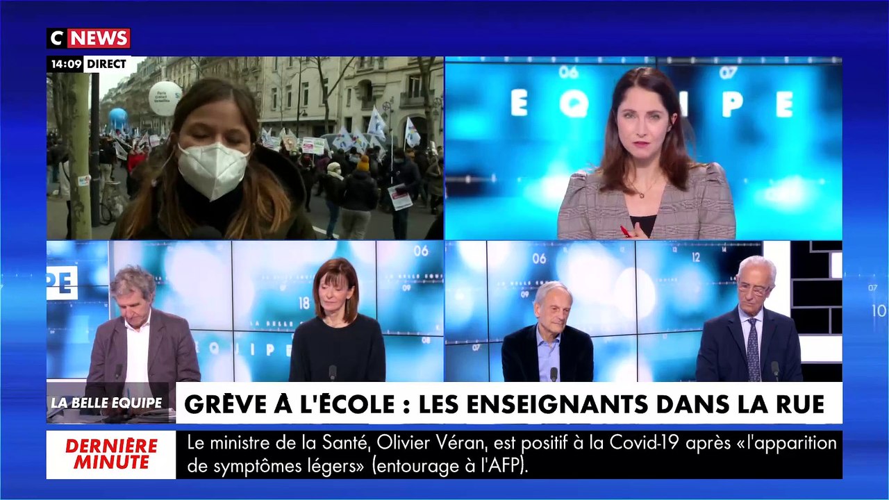 Grève dans les établissements scolaires: 38,5% de grévistes dans les écoles, selon le ministère - 75% selon le premier syndicat d'enseignants