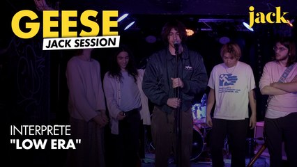 Jack session : les New-Yorkais électriques de Geese jouent "Low Era"