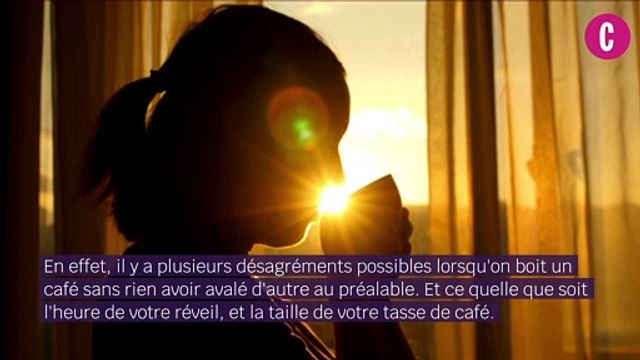 Pourquoi il ne faut pas boire de café à jeun le matin