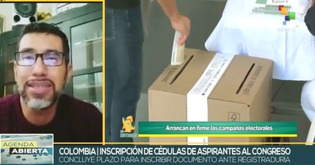 Colombia culmina inscripción de aspirantes a la Cámara