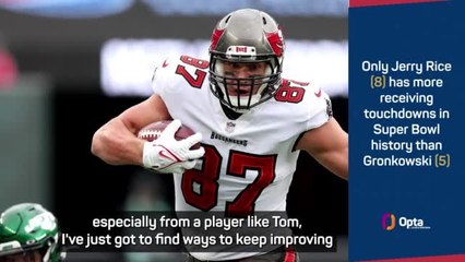 Brady praise motivates Gronkowski to keep chasing greatness