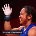 Hidilyn Diaz tests positive for COVID-19