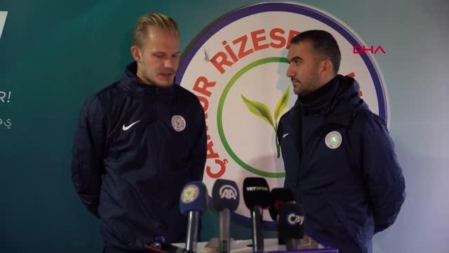 SPOR Çaykur Rizesporlu futbolcu Pohjanpalo: Karagümrük maçına konsantreyiz