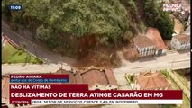 Porta-voz do Corpo de Bombeiros, Pedro Aihara diz que ação preventiva na manhã de hoje isolou a área de Ouro Preto-MG que foi atingida por um deslizamento