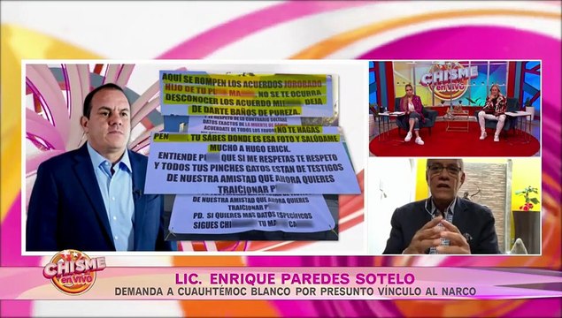 Denuncian A Cuauhtémoc Blanco Por Supuestos Vínculos Con El Crimen