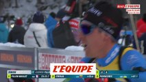 L'arrivée de Fillon-Maillet vainqueur du sprint de Ruhpolding - Biathlon - CM (H)