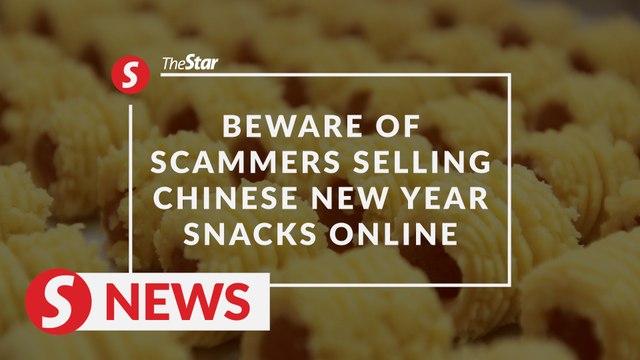 Four reports lodged over scammers selling CNY snacks online, say police