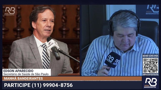 Edson Aparecido fala da contaminação de médicos da rede municipal. - Entrevista com o secretário municipal de Saúde em SP, Edson Aparecido.