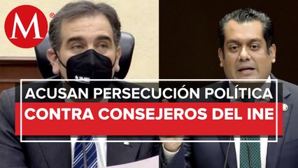Consejeros del INE reprochan persecución penal contra seis de sus pares