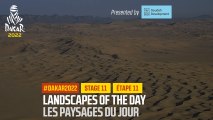 Landscapes of the day - Étape 11 / Stage 11 - presented by Soudah Development - #Dakar2022
