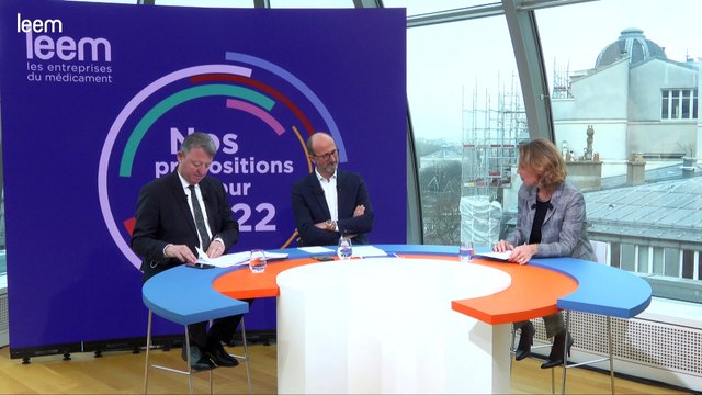 Conférence Annuelle du Leem - 13 janvier 2022