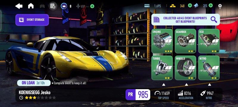 Need For Speed Event ( Day 3, first event ) yakiin pasti bisa. Lets goo..