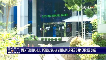 Benarkan Ucapan Bahlil Lahadalia, HIPMI: Permintaan Tunda Pilpres adalah Bagian dari Demokrasi