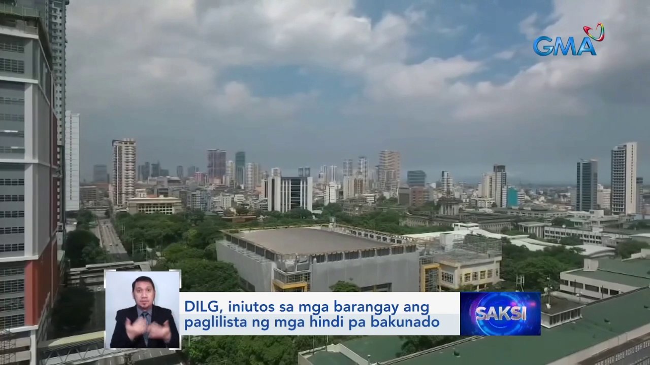 DILG, iniutos sa mga barangay ang paglilista ng mga hindi pa bakunado | Saksi
