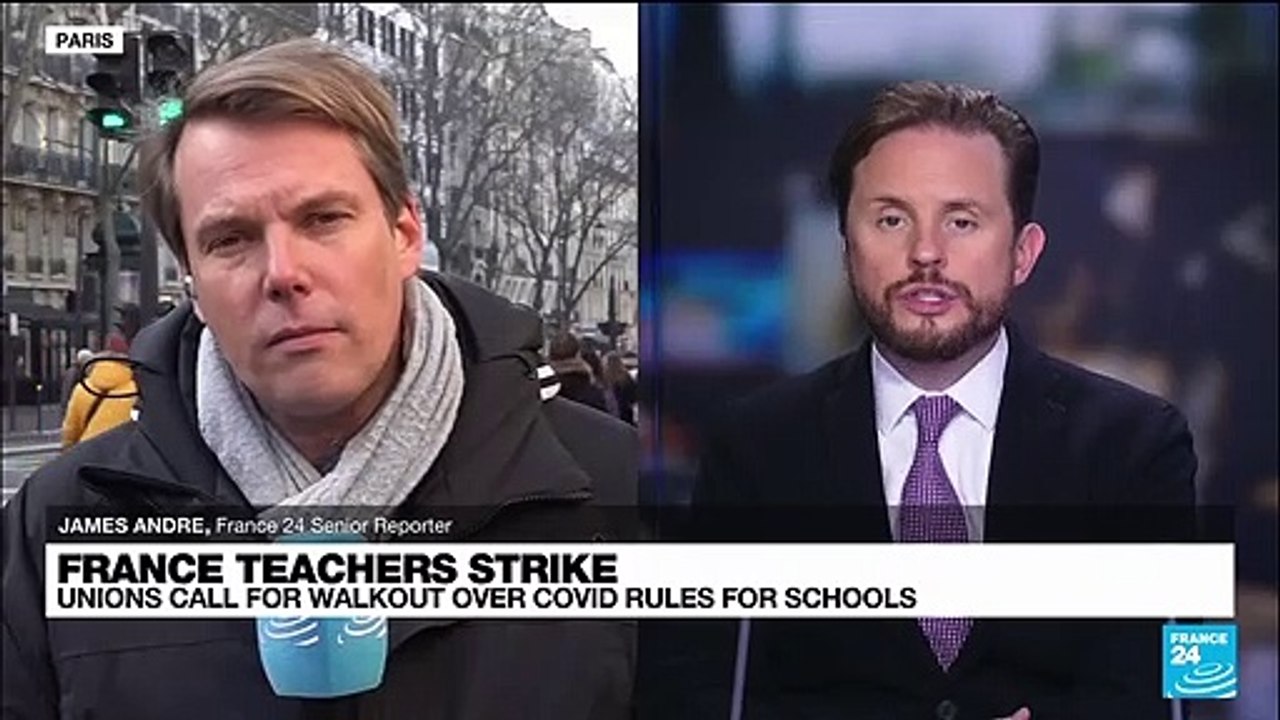 France: unions say 75% of teachers strike