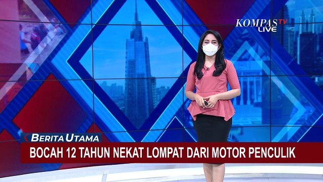 Gagalkan Penculikan, Anak yang Jadi Korban Lompat dari Motor Penculik dan Teriak Minta Tolong!