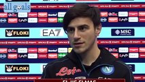 Napoli-Fiorentina 13/1/22 intervista pre-partita Eljif Elmas